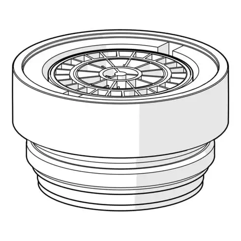 Aérateur de cache Hansa M 24 x 1 D CC-XT