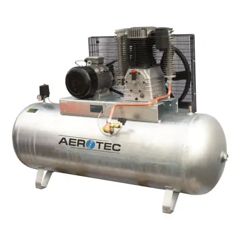 Aerotec 1100-500 Z PRO - 10 bar incl. circuit ST galvanisé Compresseur lubrifié