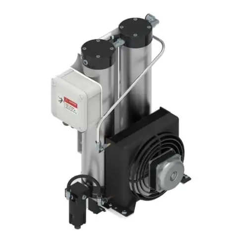 Aerotec sécheur par adsorption AEROMEDIC D600 système à 2 colonnes