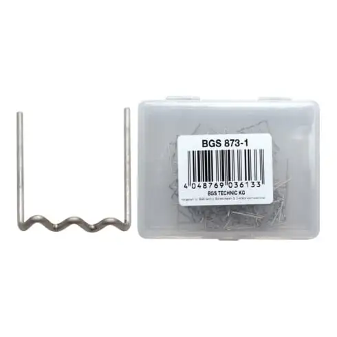 Agrafes de réparation forme U Ø 0,6 mm 100 pièces BGS