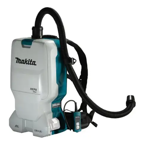 Aspirateur à dos Makita sans fil 2x18V (sans batterie, sans chargeur)