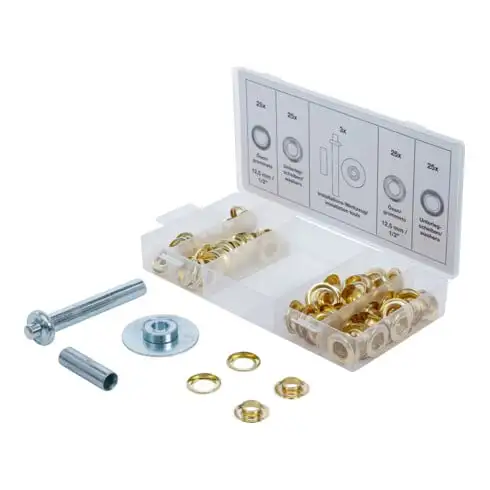 Assortiment de installation d'œillet 103 pièces BGS