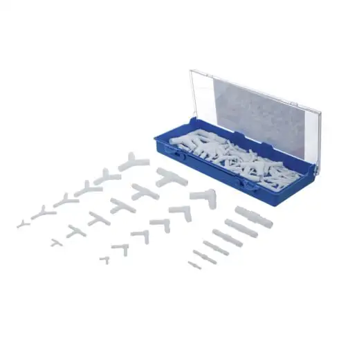 Assortiments de connecteurs de tuyau résiste aux carburants 100 pièces BGS