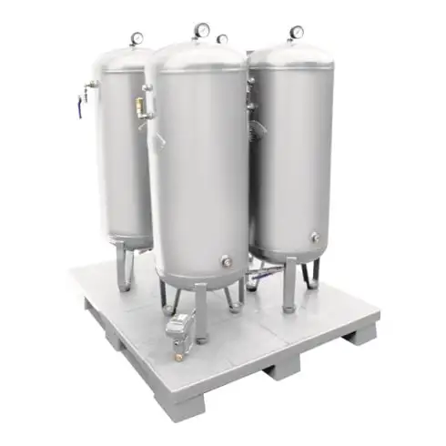 Batterie de chaudières Aerotec 4 x 90L - 11 bar galvanisé