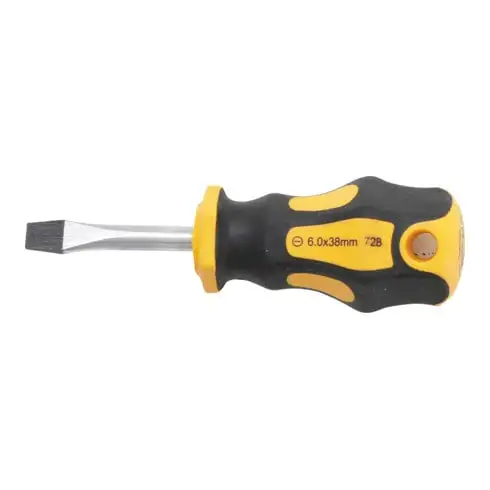 BGS Tournevis pour carburateur à faire soi-même fente 6 mm longueur de la lame 90 mm