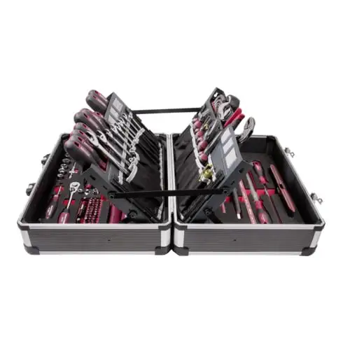 Boîte à outils de service, ERGO+HIGHTECH, 154 pcs. Kraftwerk