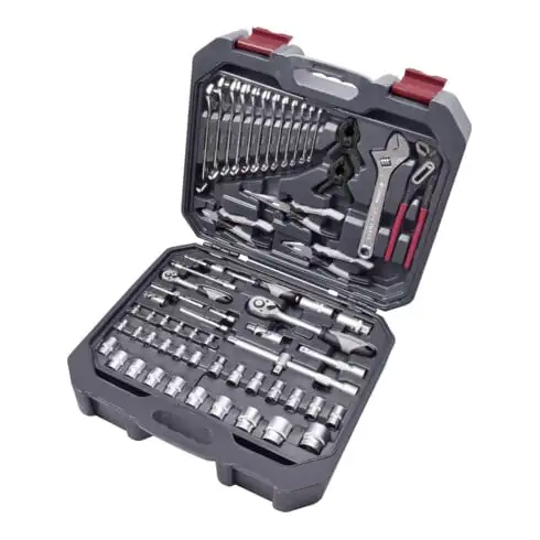 Boîte à outils Kraftwerk, Basic, 1/4"+1/2", 266 pièces.