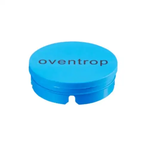 Bouchon OV bleu pour robinet à boisseau sphérique Optibal, DN20/DN25