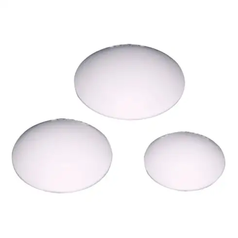 Butée de porte Bumms diamètre 60mm blanc auto-adhésif