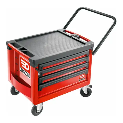 Caisse à outils mobile Facom 4 compartiments ROLL.CR4M3A