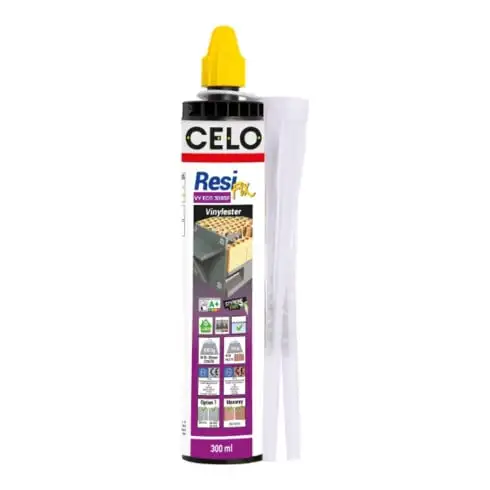 CELO Mortier d'injection ResiFIX VY 300 ECO SF, ester vinylique