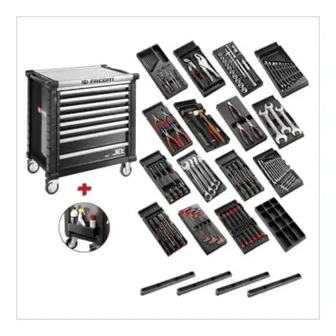 Chariot d'atelier Facom JET.8NM4A avec 16 modules