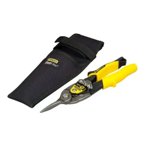 Cisaille à tôle Stanley dans son étui