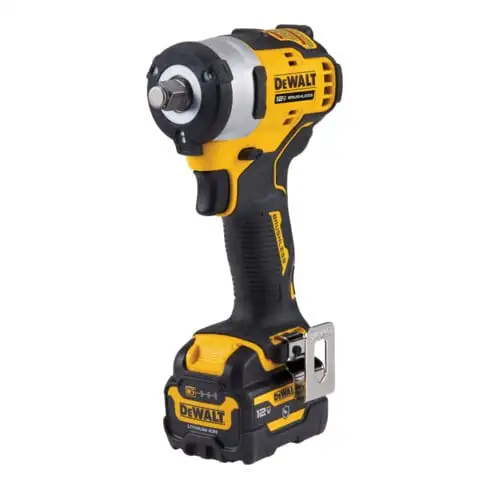 Clé à choc sans fil DEWALT 12 Volts / 5 Ah (1/2") avec 340 Nm, en version spéciale automobile et industrielle DCF901P1G-QW