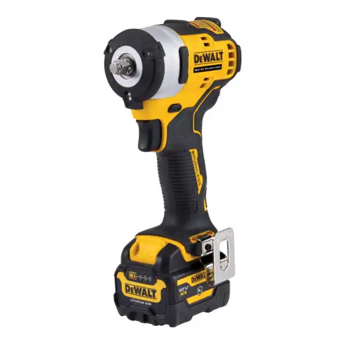 Clé à choc sans fil DEWALT 12 Volts / 5 Ah (3/8") avec 340 Nm, en version spéciale automobile et industrielle DCF903P1G-QW