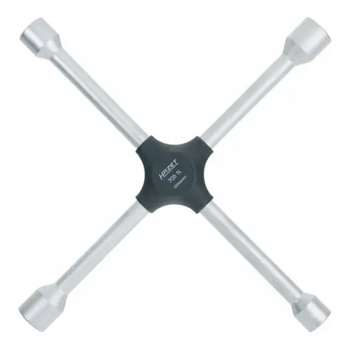 Clé en croix 705N 17 x 19 x 13/16 x 21 mm HAZET