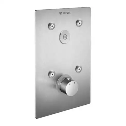 Douche murale à encastrer LINUS Bas D-C-T face avant ES