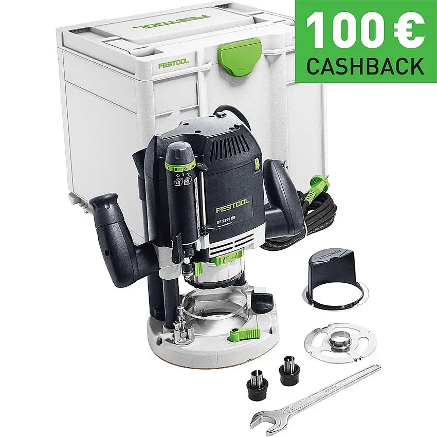 Festool - Défonceuse OF 2200 EB CASHBACK 100€ - FST-OF2200