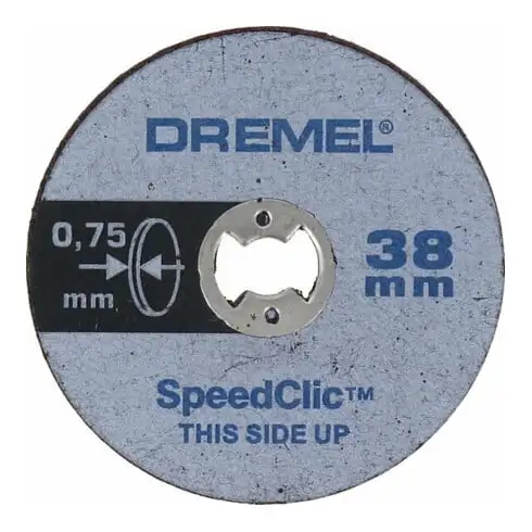 Dremel EZ SpeedClic : disques à tronçonner minces