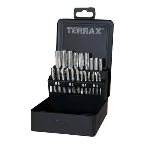 Ensemble de robinetterie manuelle RUKO dans une cassette en tôle d'acier