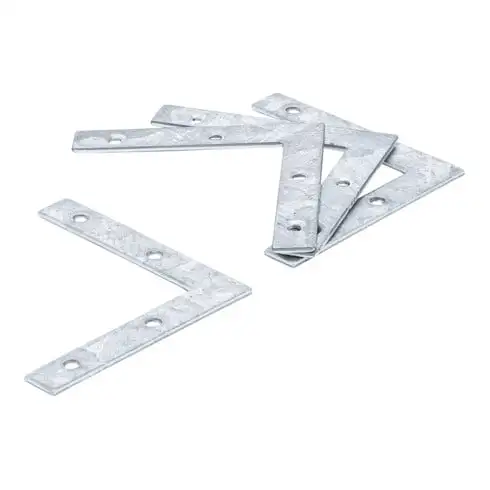 Équerre L 75 x 75 x 12 mm 4 pièces BGS Do it yourself