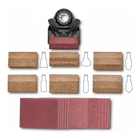 Fein Set de profils de ponçage, Porte-outil StarlockPlus