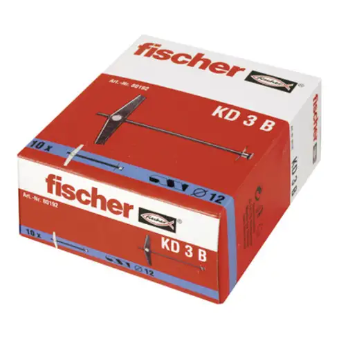 fischer Chevilles à ressort KD 3 B