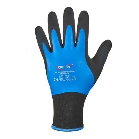 OPTIFLEX Gants hiver Aqua Guard taille 10 noir/bleu EN 388, EN 511 PSA II