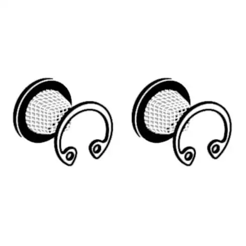 Jeu de filtres Schell panier