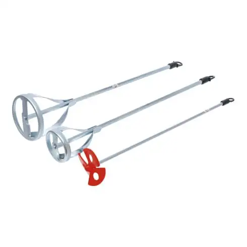 Jeu de mélangeurs de peinture et d'agitateurs de mortier | 3 pièces BGS Do it yourself