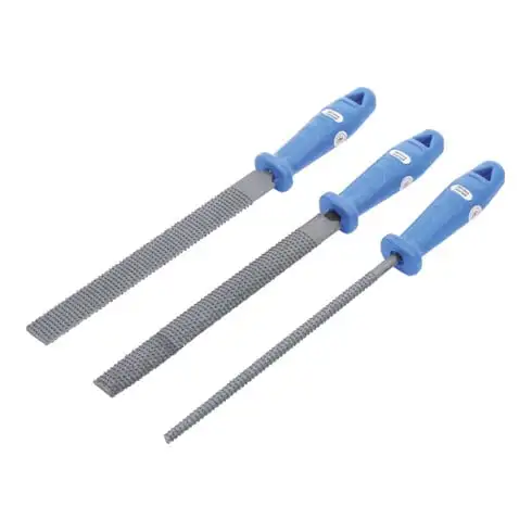 Jeu de râpes pour bois 200 mm 3 pièces BGS Do it yourself