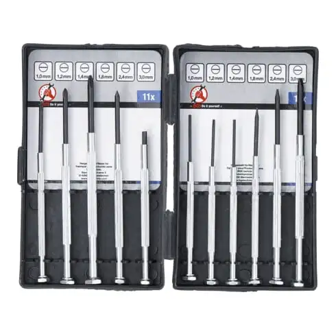 Jeu de trournevis de précision 11 pièces BGS Do it yourself