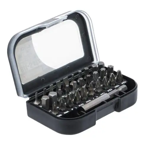 Jeu d’embouts 6,3 mm (1/4") 31 pièces BGS Do it yourself