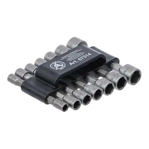 Jeu d’embouts/de douilles | 6,3 mm (1/4") | métriques + pouce | 14 pièces BGS Do it yourself