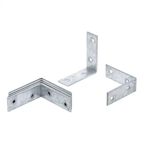 Jeu d'équerre pour chaise 60 x 60 x 20 mm 8 pièces BGS Do it yourself