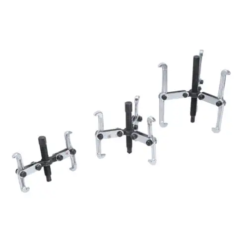 Jeu d'extracteurs, 2/3 bras 150 / 100 / 75 mm 3 pièces BGS Do it yourself