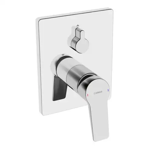 Kit de montage Hansa HANSATWIST pour mitigeur baignoire à une main sans dispositif de protection chromé