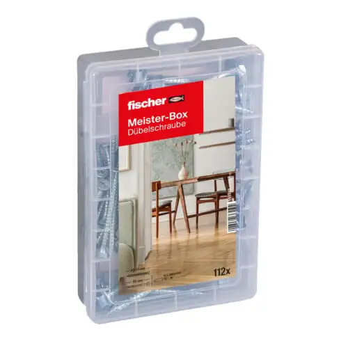 Kit de vis à cheville fischer Meister-Box (112)