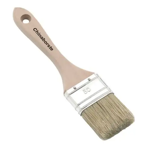 Largeur du pinceau 50 mm Largeur des poils mixtes clairs de 2 pouces