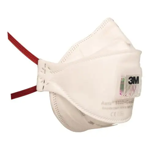 Masque de protection respiratoire 9332+Gen3SV EN 149:2001+A1:2009 FFP3 NRD avec valve expiratoire/KT