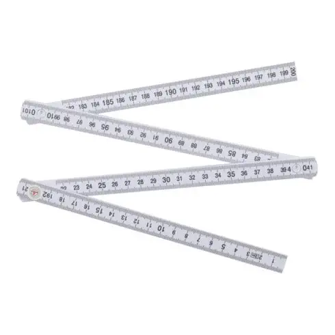 Mètre pliant 10 sections 2 m BGS Do it yourself