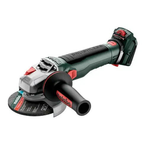 Meuleuse d'angle sans fil Metabo WVB 18 LT BL 11-125 Quick, metaBOX 165 L