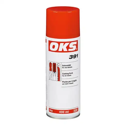 OKS Huile de coupe Spray 391 huile minérale en spray jaunâtre 400ml