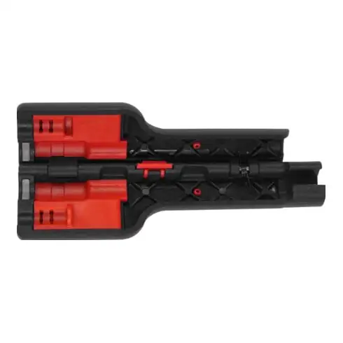 Outil de dénudage et d'assemblage de câbles coaxiaux avec fiche F