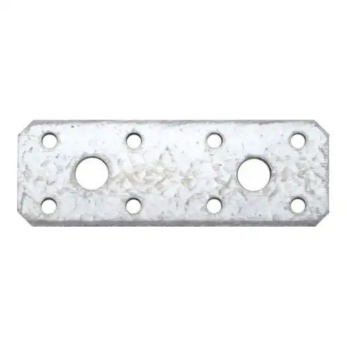 Plaque de fixation plate 100 x 35 x 2,5 mm BGS Do it yourself