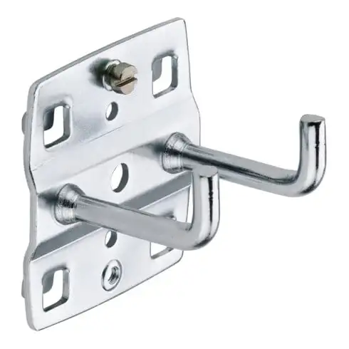 Porte-outil Kraftwerk double, extrémité verticale du crochet 35 mm