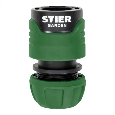 Raccord de tuyau STIER Aquastop 13 mm (1/2 pouce)