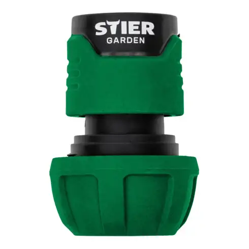 Raccord de tuyau STIER Aquastop 16-19 mm (5/8-3/4 pouce)