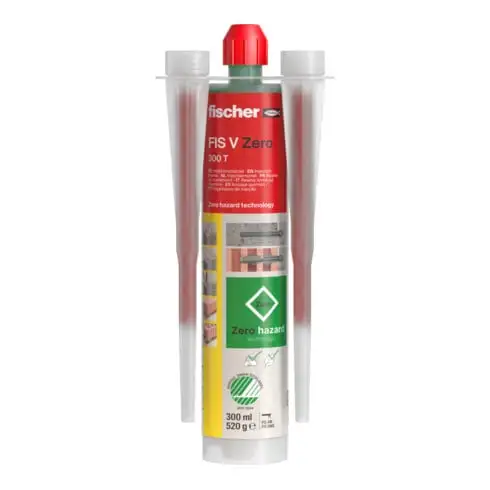 Résine fischer FIS V ZERO 300 T sans substances nocives