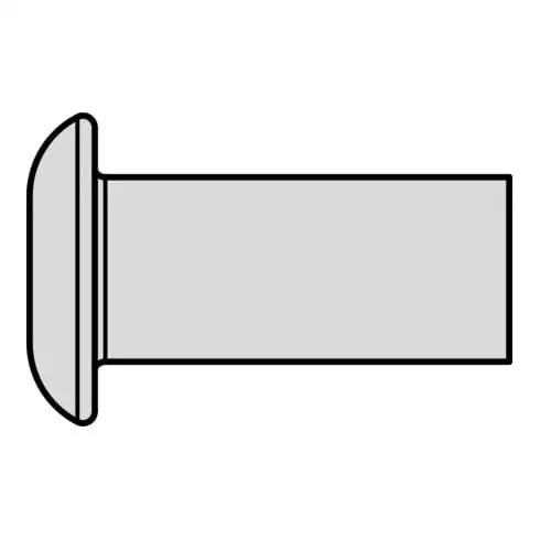 Rivet aveugle magazine Gesipa G-Speed® aluminium tête plate ronde 3,2 x 7 Longueur : 485 mm surdimensionné